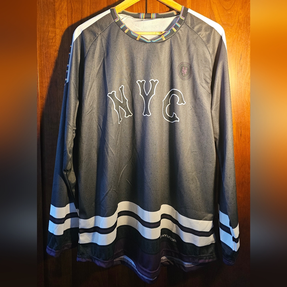 NY METS HOCKEY JERSERY Citi Field Stadium Giveaway